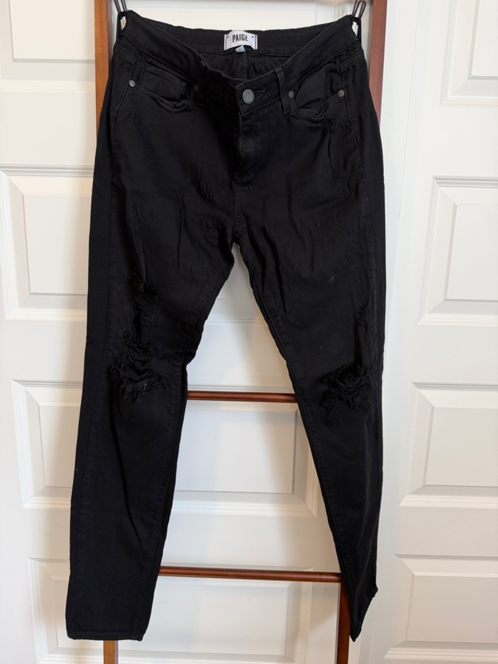 PAIGE Black Verdugo Ultra Skinny